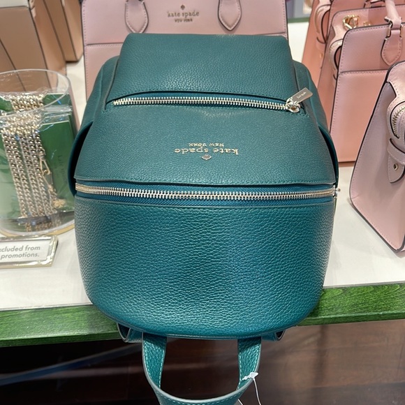 Kate Spade Leila Dome Backpack 
COLOR:
Deep Jade
NWT - Picture 16 of 16